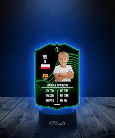 Lampka LED Plexido Piłka Nożna FIFA Twoje Zdjęcie Europa Confernece League Totgs - 2