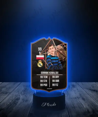 Lampka LED Plexido Piłka Nożna FIFA Twoje Zdjęcie Team of the Week Bronze - 2