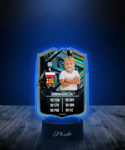 Lampka LED Plexido Piłka Nożna FIFA Twoje Zdjęcie Ones to Watch - 2