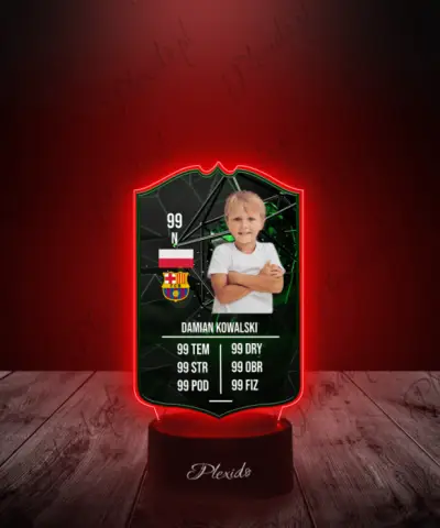Lampka LED Plexido Piłka Nożna FIFA Twoje Zdjęcie Man of the Match - 2