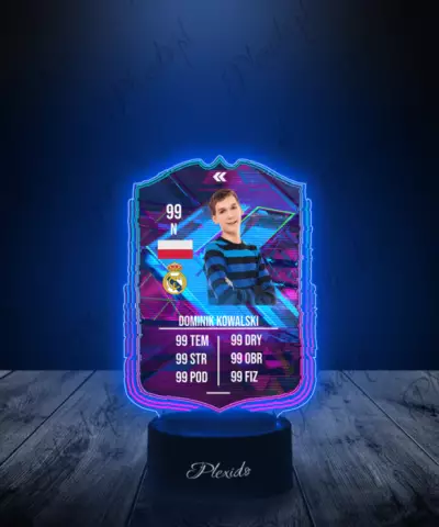Lampka LED Plexido Piłka Nożna FIFA Twoje Zdjęcie Flashback SBC - 2