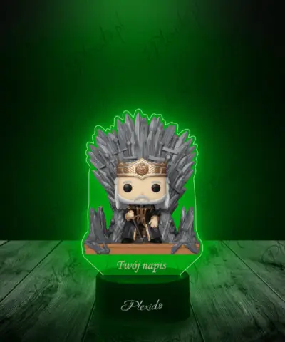 Lampka LED 3D Plexido z Nadrukiem Gra o Tron Ród Smoka Viserys - 2