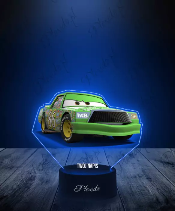 Lampka LED 3D Plexido z Nadrukiem Bajka Auta Marek Marucha