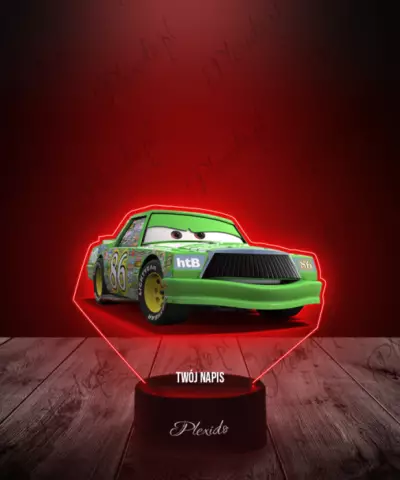 Lampka LED 3D Plexido z Nadrukiem Bajka Auta Marek Marucha - 2