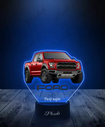 Lampka LED 3D Plexido Samochód Ford Pickup F-Series - 3