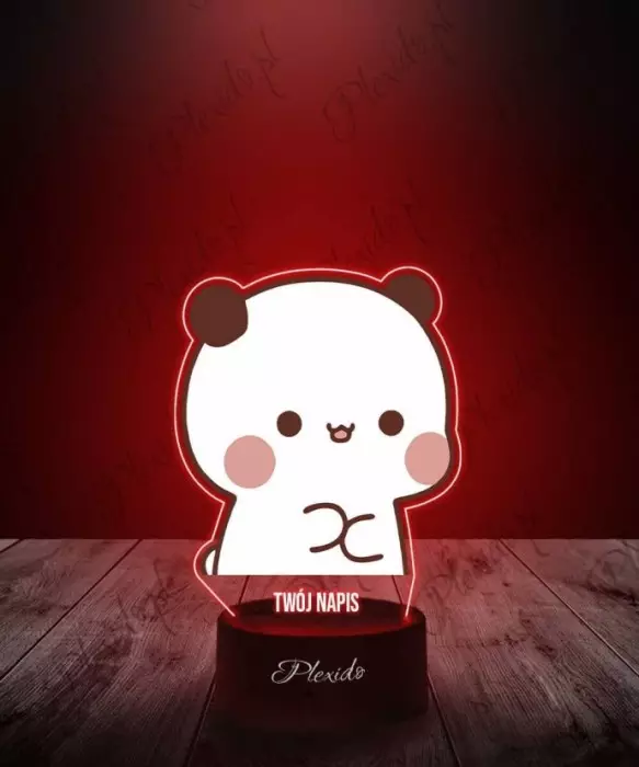 Lampka LED 3D Plexido z Nadrukiem Bajka Bubu - 1
