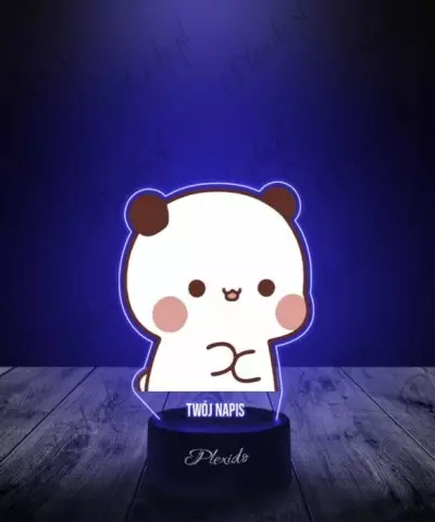 Lampka LED 3D Plexido z Nadrukiem Bajka Bubu - 3