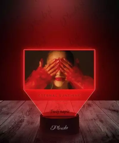 Lampka LED 3D Plexido z Nadrukiem Piosenkarka Ariana Grande - 2