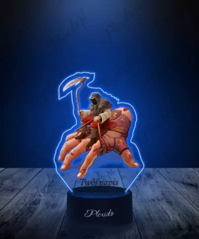 Lampka LED 3D Plexido z Nadrukiem Tibia The Hellgrip - 2