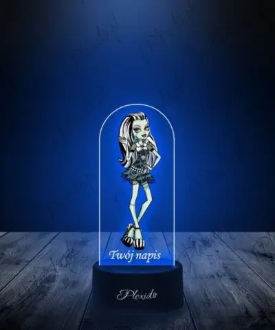 Lampka LED 3D Plexido z Nadrukiem Monster High Frankie Stein - 2