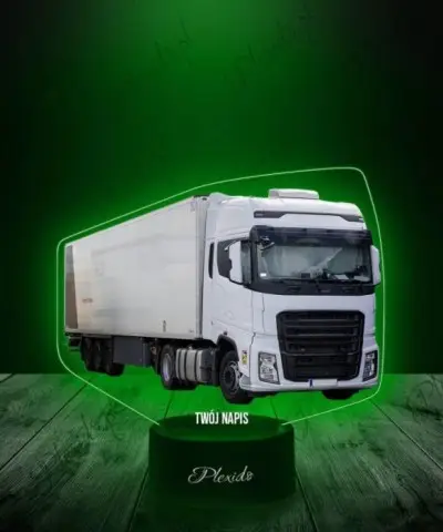 Lampka LED 3D Plexido z Nadrukiem Ciężarówka Ford F-MAX - 2