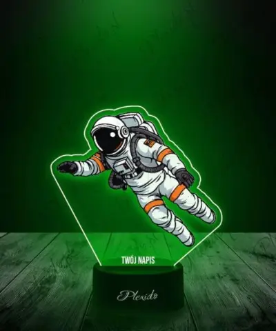 Lampka LED 3D Plexido z Nadrukiem Prezent Astronauta - 2