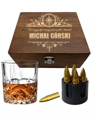 Zestaw do Whisky Skrzynka z...
