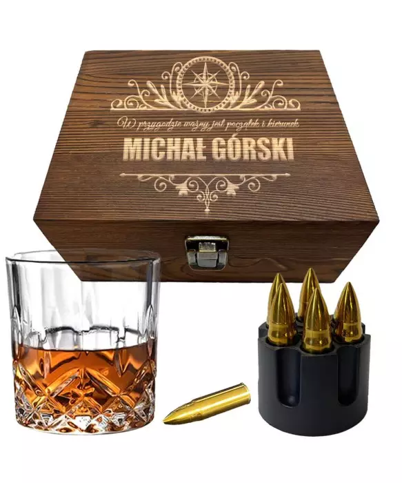 Set für Whisky-Box mit...