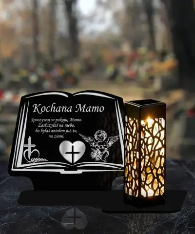 copy of Solar Candle Led Statuette for the Grave All Saints Cemetery Angel