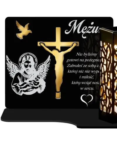 copy of Eternal Candle Led Statuette for All Saints' Grave Cemetery Patterns