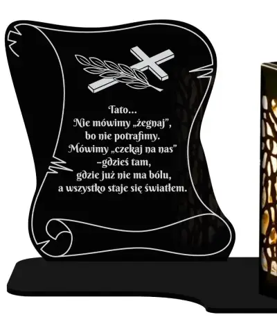 copy of Eternal Candle Led Statuette for All Saints' Grave Cemetery Patterns