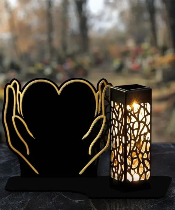 Wieczny Znicz Statuetka Led...